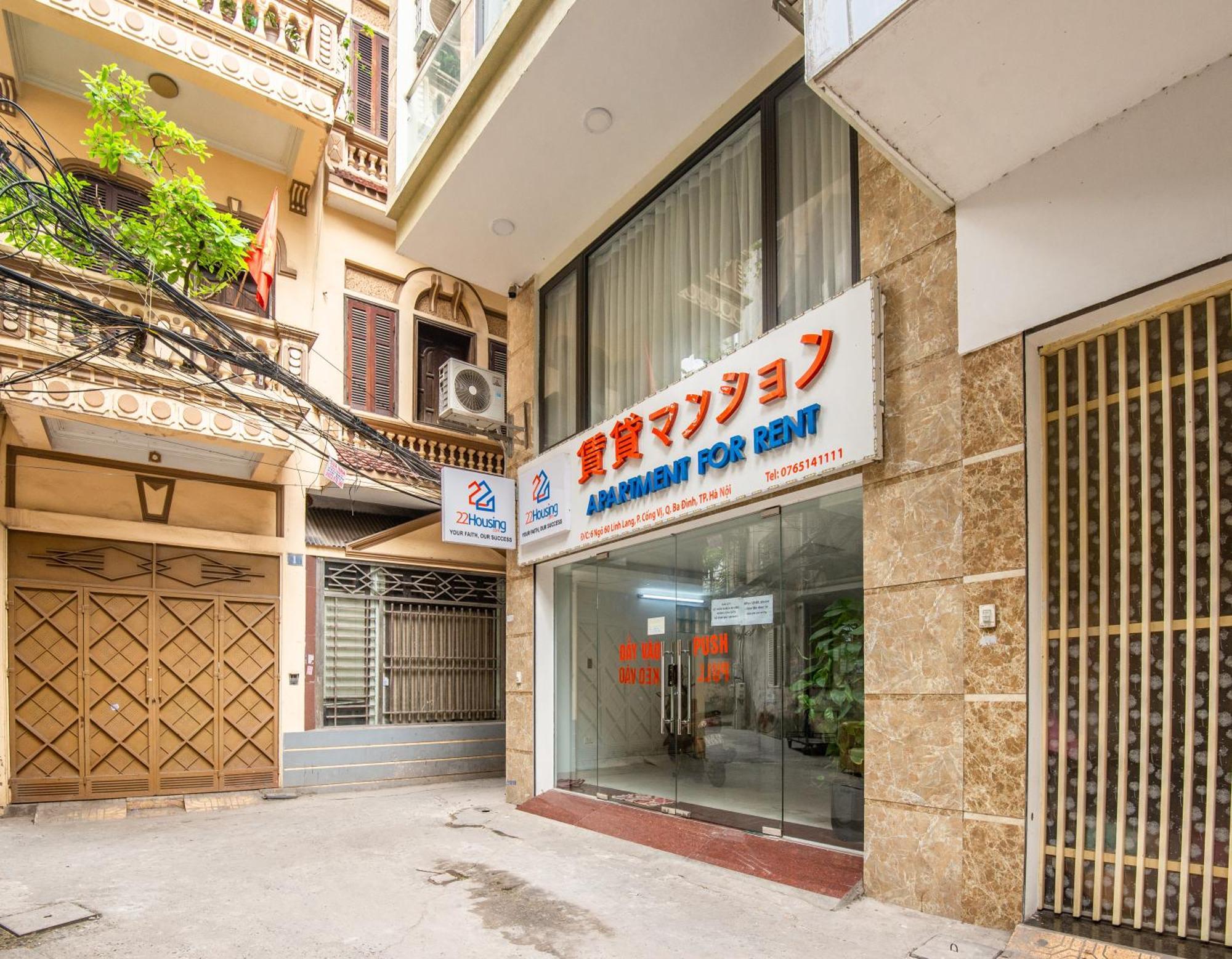 22Housing Hotel & Residence 60 Linh Lang Hanoi Exterior foto